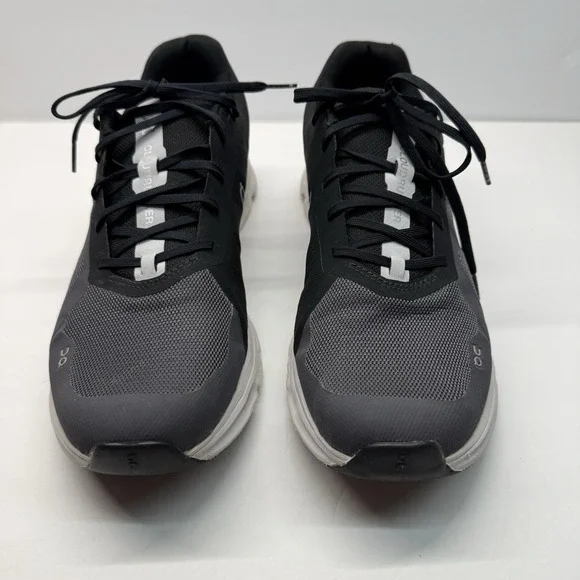 On Cloudrunner Eclipse Frost Men's Running Shoes Size 11 Black And Grey - Picture 2 of 10